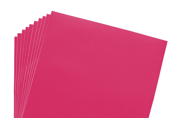 Dark Pink Matte 12x12 10 Sheet Pack