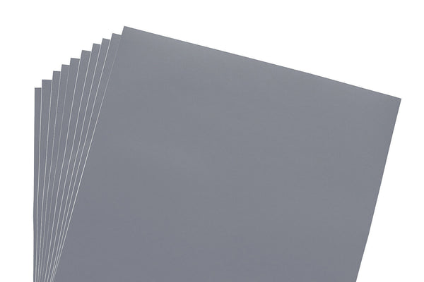 Gray Matte 12x12 10 Sheet Pack