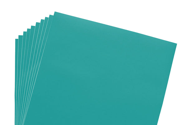 Teal Matte 12x12 10 Sheet Pack