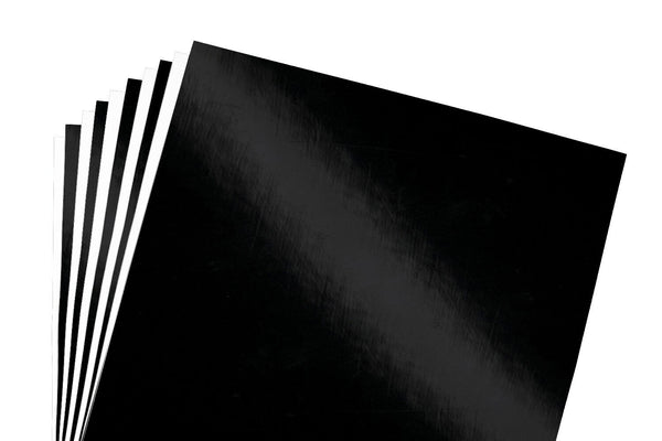 Black & White Glossy 12x12 10 Sheet Pack