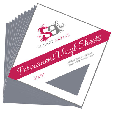 Gray Matte 12x12 10 Sheet Pack