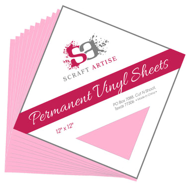 Light Pink Matte 12x12 10 Sheet Pack