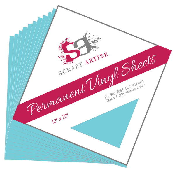 Turquoise Matte 12x12 10 Sheet Pack