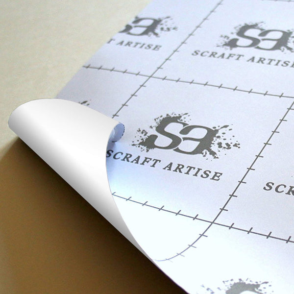 White Glossy 12x12 10 Sheet Pack