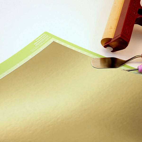 Gold Metallic Glossy 12x12 10 Sheet Pack