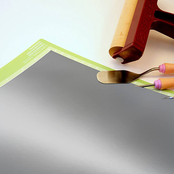 Silver Metallic Glossy 12x12 10 Sheet Pack