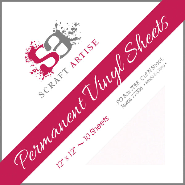 White Matte 12x12 10 Sheet Pack