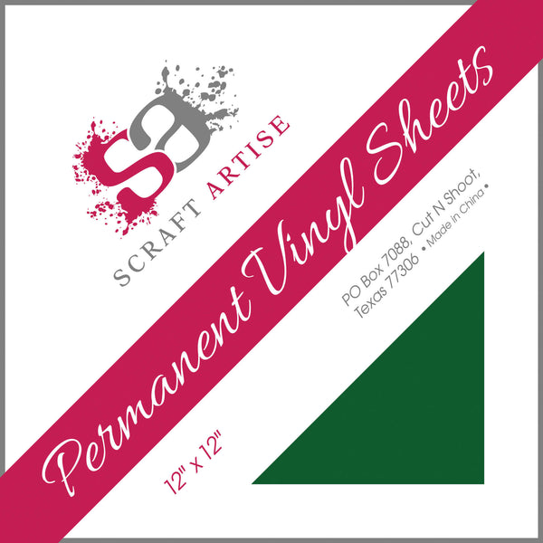 Green Matte 12x12 10 Sheet Pack