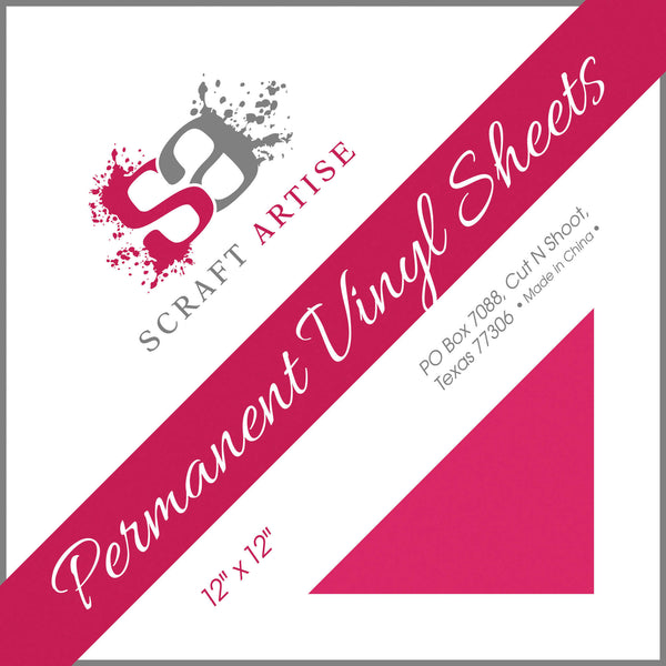 Dark Pink Matte 12x12 10 Sheet Pack