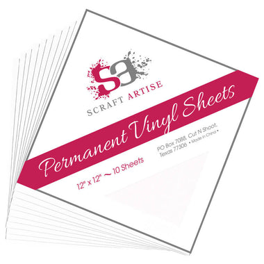 White Matte 12x12 10 Sheet Pack