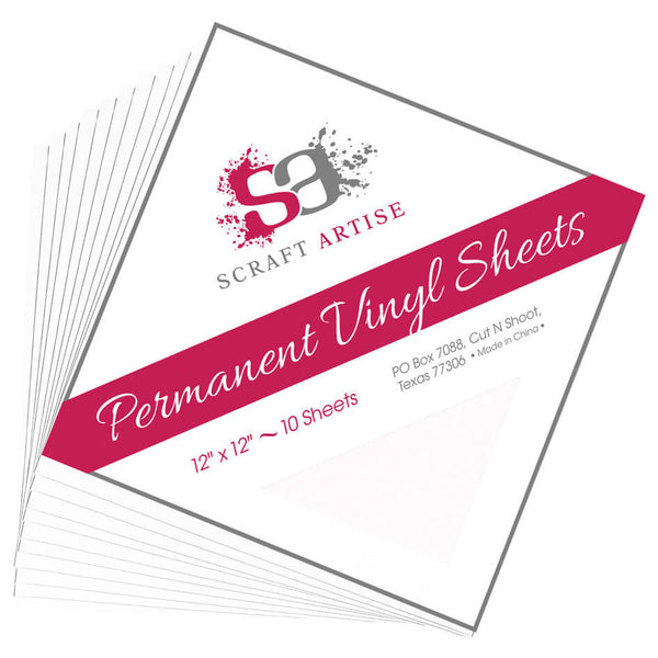 White Matte 12x12 10 Sheet Pack