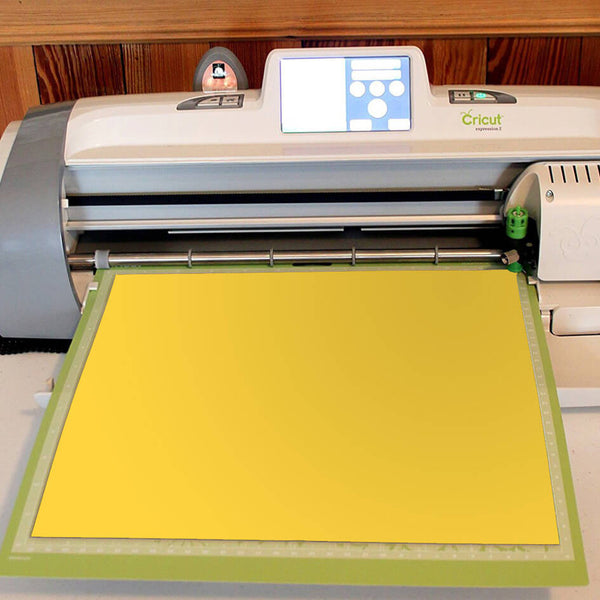 Yellow Matte 12x12 10 Sheet Pack